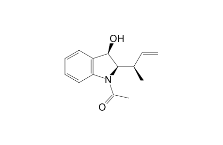 1-[(2R,3R)-2-[(2R)-but-3-en-2-yl]-3-hydroxy-2,3-dihydroindol-1-yl]ethanone