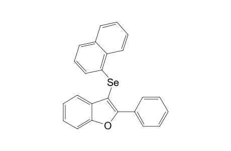 3-(Naphthalen-1-ylselanyl)-2-phenylbenzo[b]furan