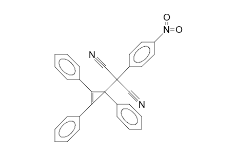 (Triphenyl-cyclopropenyl)-(4-nitro-phenyl)-malononitrile