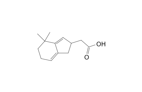 (4,4-Dimethyl-2,4,5,6-tetrahydro-1H-inden-2-yl)acetic acid