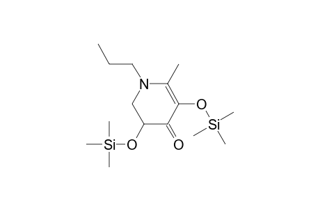 5,6-Dihydro-2-methyl-3,5-bis(trimethylsilyloxy)-1-n-propyl-4H-pyridone