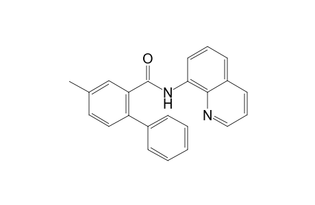 4-methyl-N-(quinolin-8-yl)-[1,1'-biphenyl]-2-carboxamide