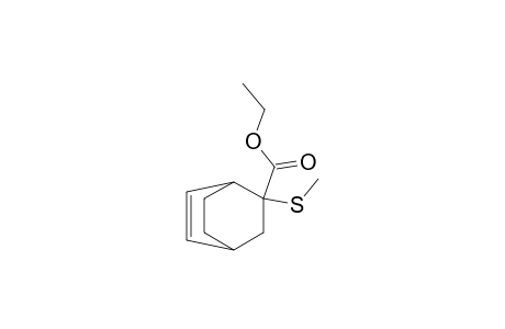 Bicyclo[2.2.2]oct-5-ene-2-carboxylic acid, 2-(methylthio)-, ethyl ester