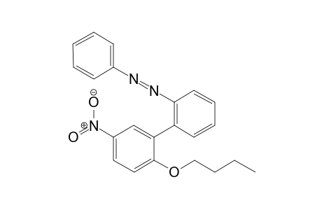 2-Phenyldiazo-3'-nitro-6'-butoxy-1,1'-biphenyl