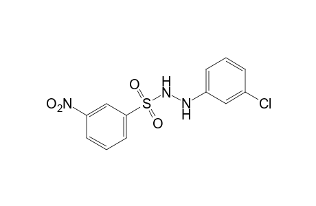 m-nitrobenzenesulfonic acid, 2-(m-chlorophenyl)hydrazide