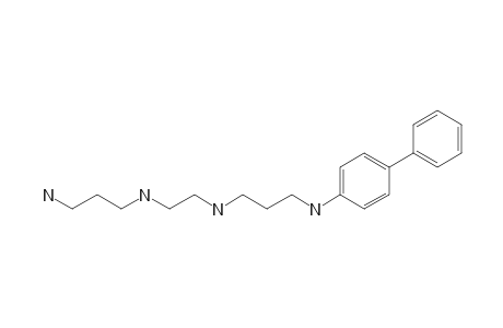 3-Aminopropyl-[2-[3-(4-phenylanilino)propylamino]ethyl]amine