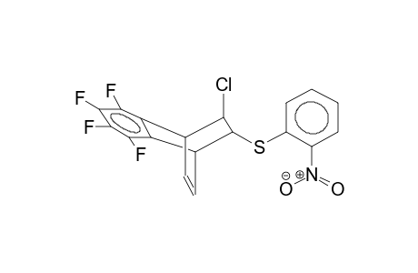 5-ENDO-CHLORO-6-EXO-(ORTHO-NITROPHENYL)THIO-2,3-TETRAFLUOROBENZOBICYCLO[2.2.2]OCTA-2,7-DIENE