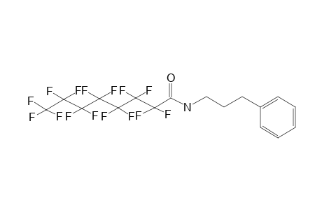 N-(3-Phenyl-propyl)-pentadecafluoro-octanamide