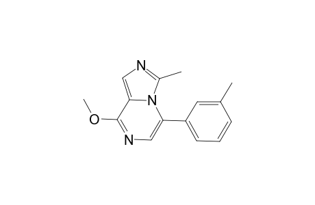 8-Methoxy-3-methyl-5-(m-tolyl)imidazo[1,5-a]pyrazine