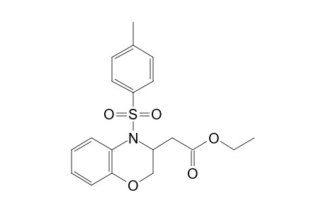 Ethyl 2-(4-tosyl-3,4-dihydro-2H-benzo[B][1,4]oxazin-3-yl)acetate