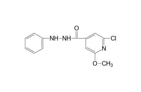 2-chloro-6-methoxyisonicotinic acid, 2-phenylhydrazide