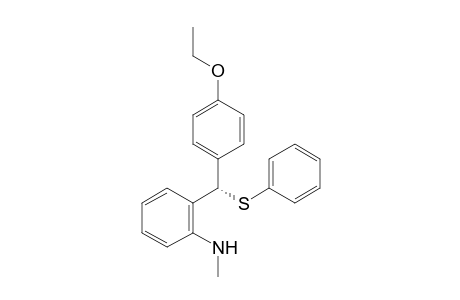 (S)-2-((4-Ethoxyphenyl)(phenylthio)methyl)-N-methylaniline