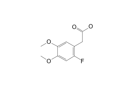 Benzeneacetic acid, 2-fluoro-4,5-dimethoxy-