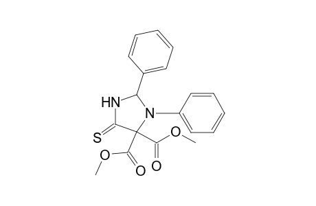 4,4-Imidazolidinedicarboxylic acid, 2,3-diphenyl-5-thioxo-, dimethyl ester