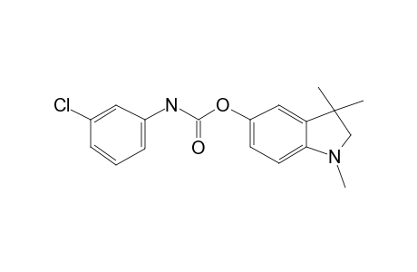 1,3,3-Trimethylindolin-5-yl 3-chlorophenylcarbamate