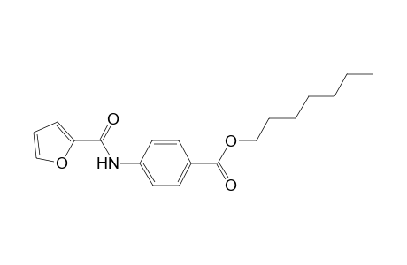 Heptyl 4-(2-furoylamino)benzoate