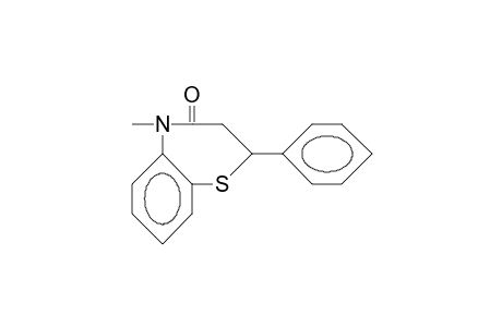 5-Methyl-2-phenyl-2,3,4,5-tetrahydro-1,5-benzothiazepin-4-on
