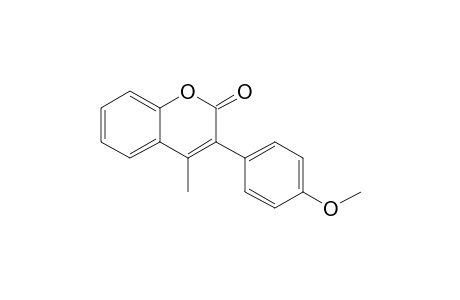 3(4-Methoxyphenyl)-4-methylcoumarin