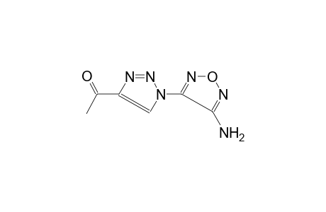 1-[1-(4-Amino-furazan-3-yl)-1H-[1,2,3]triazol-4-yl]-ethanone