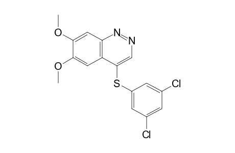 4-[(3,5-dichlorophenyl)thio]-6,7-dimethoxycinnoline