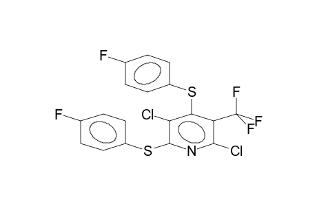 3,6-DICHLORO-2,4-DI-(4-FLUOROPHENYLTHIO)-5-TRIFLUOROMETHYLPYRIDINE