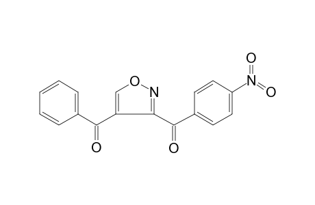 Methanone, (4-nitrophenyl)(4-benzoyl-3-isoxazoyl)-