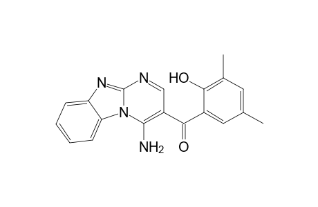 4-Amino-3-(2-hydroxy-3,5-dimethylbenzoyl)pyrimido[1,2-a]benzimidazole