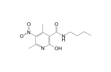 N-Butyl-2-hydroxy-4,6-dimethyl-5-nitro-nicotinamide