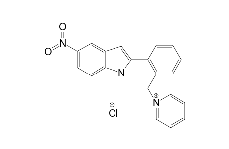 1-[2-(5-NITRO-1H-INDOL-2-YL)-PHENYL]-METHYLPYRIDINIUM-CHLORIDE