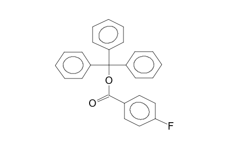 TRIPHENYLMETHYL PARA-FLUOROBENZOATE