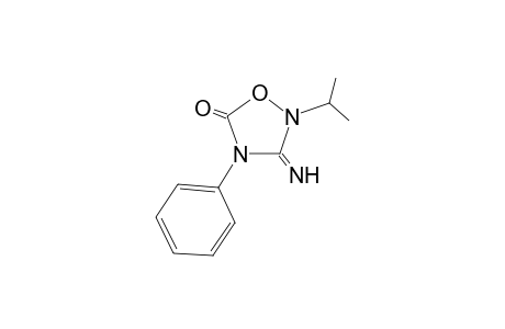 3-Azanylidene-4-phenyl-2-propan-2-yl-1,2,4-oxadiazolidin-5-one