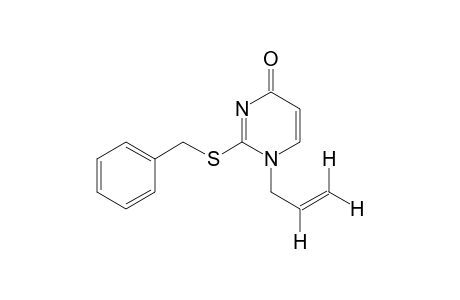 1-allyl-2-(benzylthio)-4(1H)-pyrimidinone