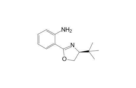 2-[(4S)-4-(tert-Butyl)-4,5-dihydro-1,3-oxazol-2-yl]aniline