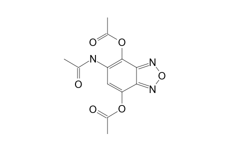 4,7-DIACETOXY-5-ACETAMIDOBENZOFURAZAN