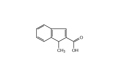 1-methylindene-2-carboxylic acid