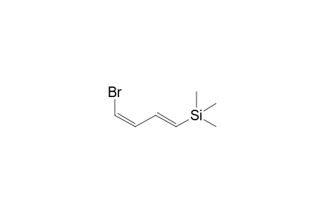 (1Z,3E)-1-Bromo-4-(trimethylsilyl)-1,3-butadiene