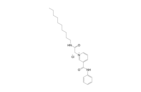 1-[(decylcarbamoyl)methyl]-3-(phenylcarbamoyl)pyridinium chloride