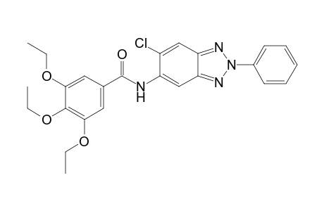 Benzamide, N-(6-chloro-2-phenyl-2H-1,2,3-benzotriazol-5-yl)-3,4,5-triethoxy-