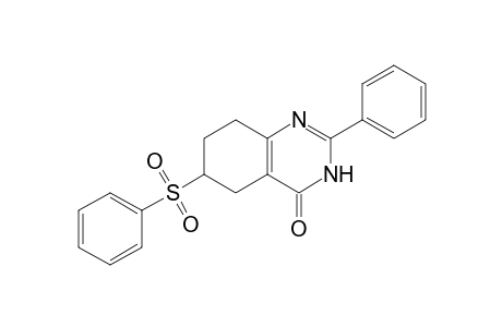 2-PHENYL-6-(PHENYLSULFONYL)-5,6,7,8-TETRAHYDRO-3H-QUINAZOLIN-4-ONE