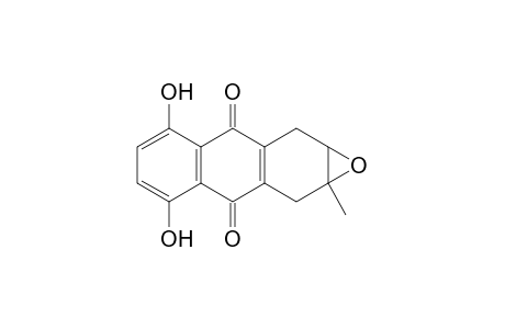 2,3-Epoxy-5,8-dihydroxy-3-methyl-1,2,3,4-tetrahydro-9,10-anthraquinone