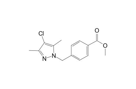 Benzoic acid, 4-(4-chloro-3,5-dimethyl-1-pyrazolylmethyl)-, methyl ester
