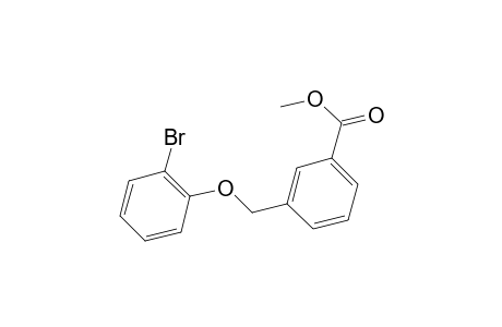 Benzoic acid, 3-(2-bromophenoxymethyl)-, methyl ester