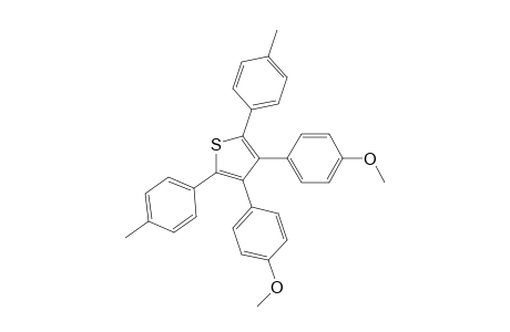 3,4-Di(4-methoxyphenyl)-2,5-di(4-tolyl)thiophene