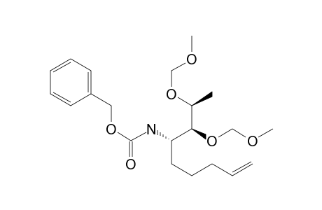 (6S,7S,8S)-6-[[(benzyloxy)carbonyl]amino]-7,8-bis[(methoxymethyl)oxy]non-1-ene