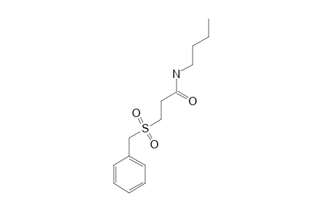 3-(benzylsulfonyl)-N-butylpropionamide