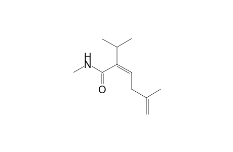 (Z)-N,5-Dimethyl-2-(1-methylethyl)-2,5-hexadienamide