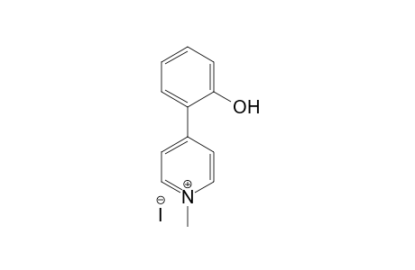 4-(o-Hydroxyphenyl)-1-methylpyridinium-iodide