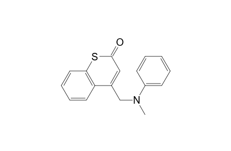 4-[(N-methylanilino)methyl]-1-benzothiopyran-2-one