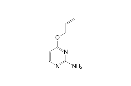 PYRIMIDINE, 4-/ALLYLOXY/-2-AMINO-,