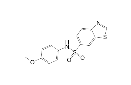 Benzothiazole-6-sulfonic acid (4-methoxy-phenyl)-amide